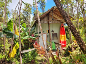 Rustic cabin in Volcano with Private kitchen&bathroom